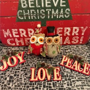 Woodland Christmas Ornaments